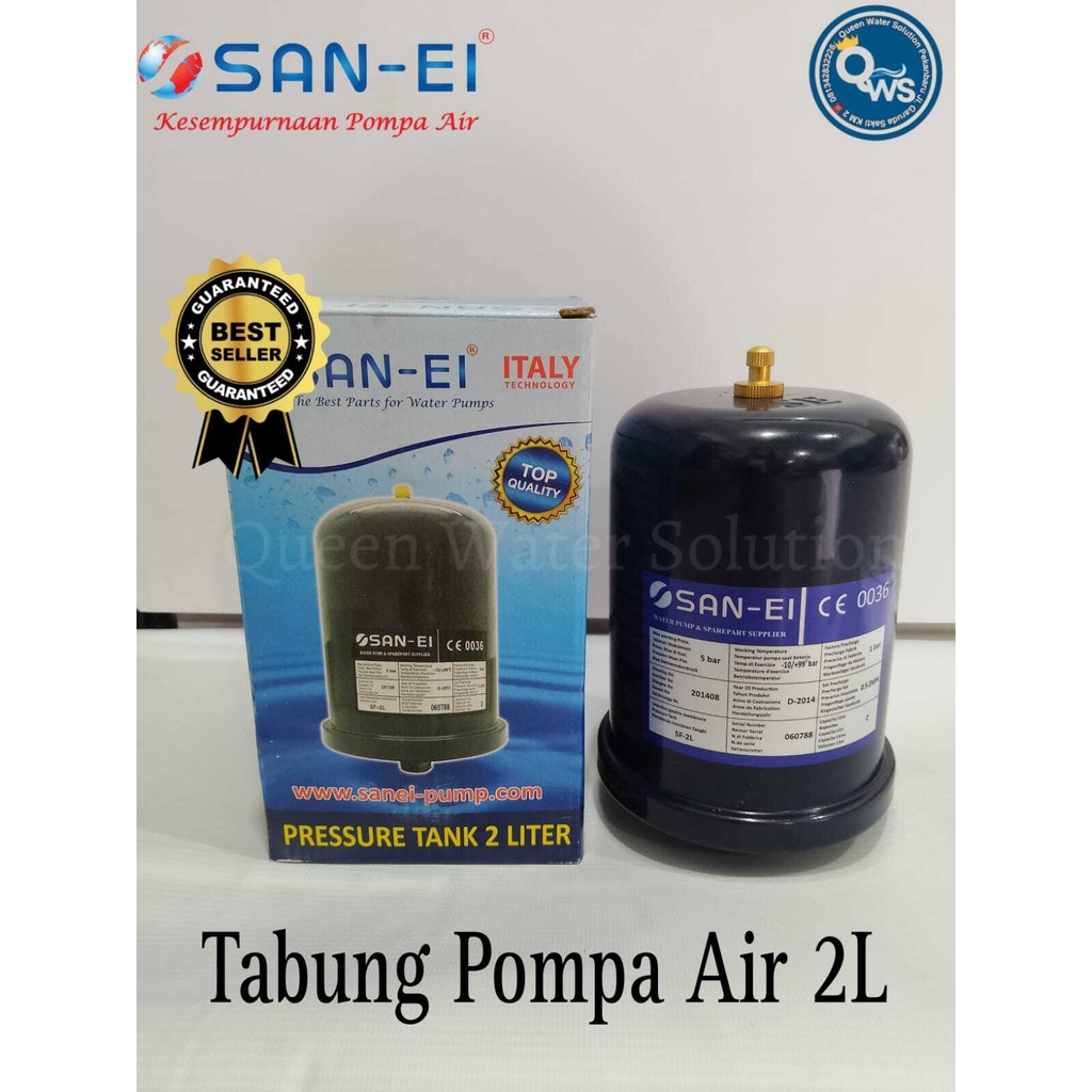 Jual Tangki Tabung Angin Liter Pompa Air San Ei Pressure Tank