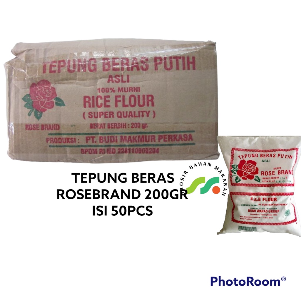 Jual Tepung Beras Rose Gr Isi Pcs Per Dus Shopee Indonesia