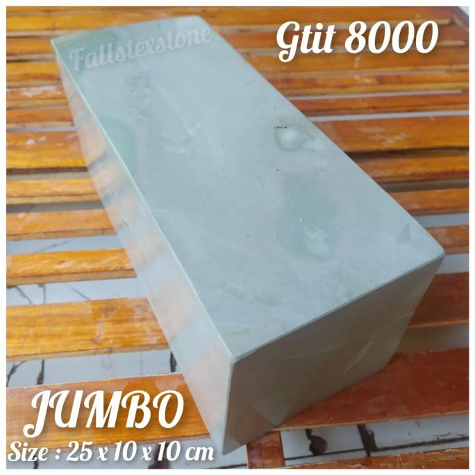 Jual Batu Asah Asli Alam Grit 8000 Ukuran Jumbo 25X10X10Cm Shopee