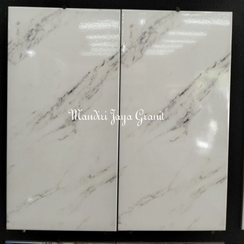 Jual Keramik Dinding X Kw Uno Bianco White Kilap Motif Marble