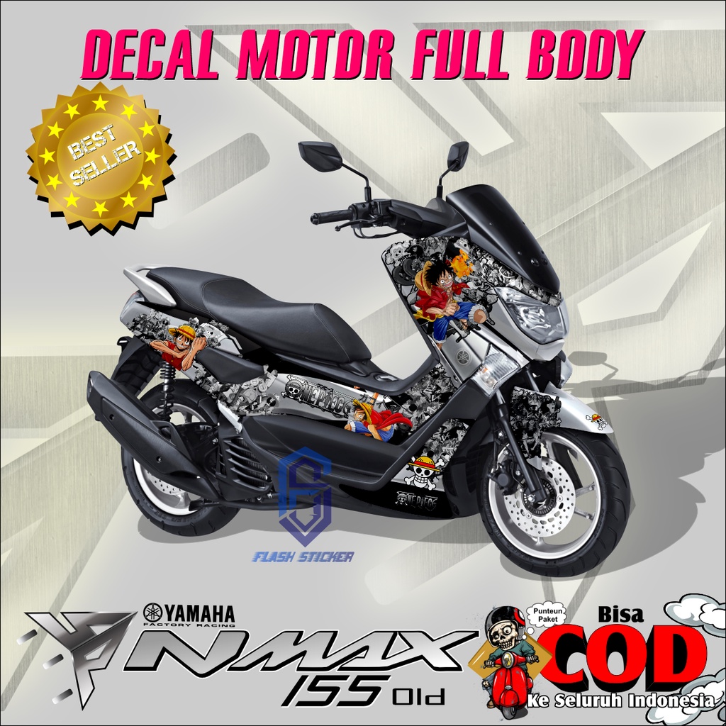 Jual Decal Sticker Striping Full Body Yamaha Nmax Old One Piece