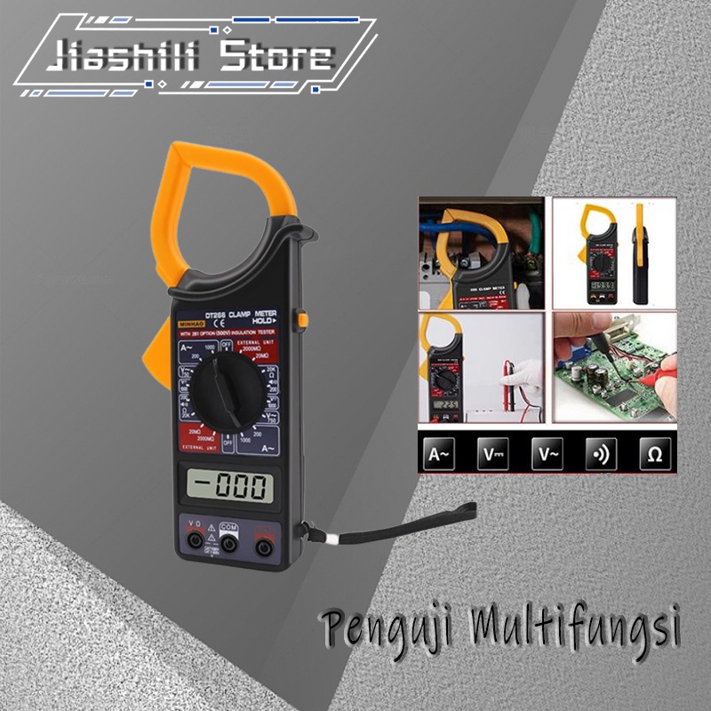 Jual Digital Clamp Meter Tang Ampere Multimeter Presisi Tinggi