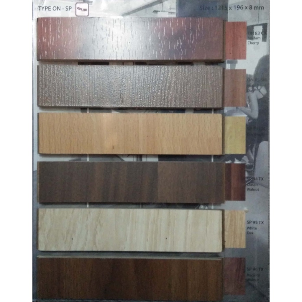 Jual Lantai Kayu Parket Laminated Meforze ON SP Pemasangan Sistem Click