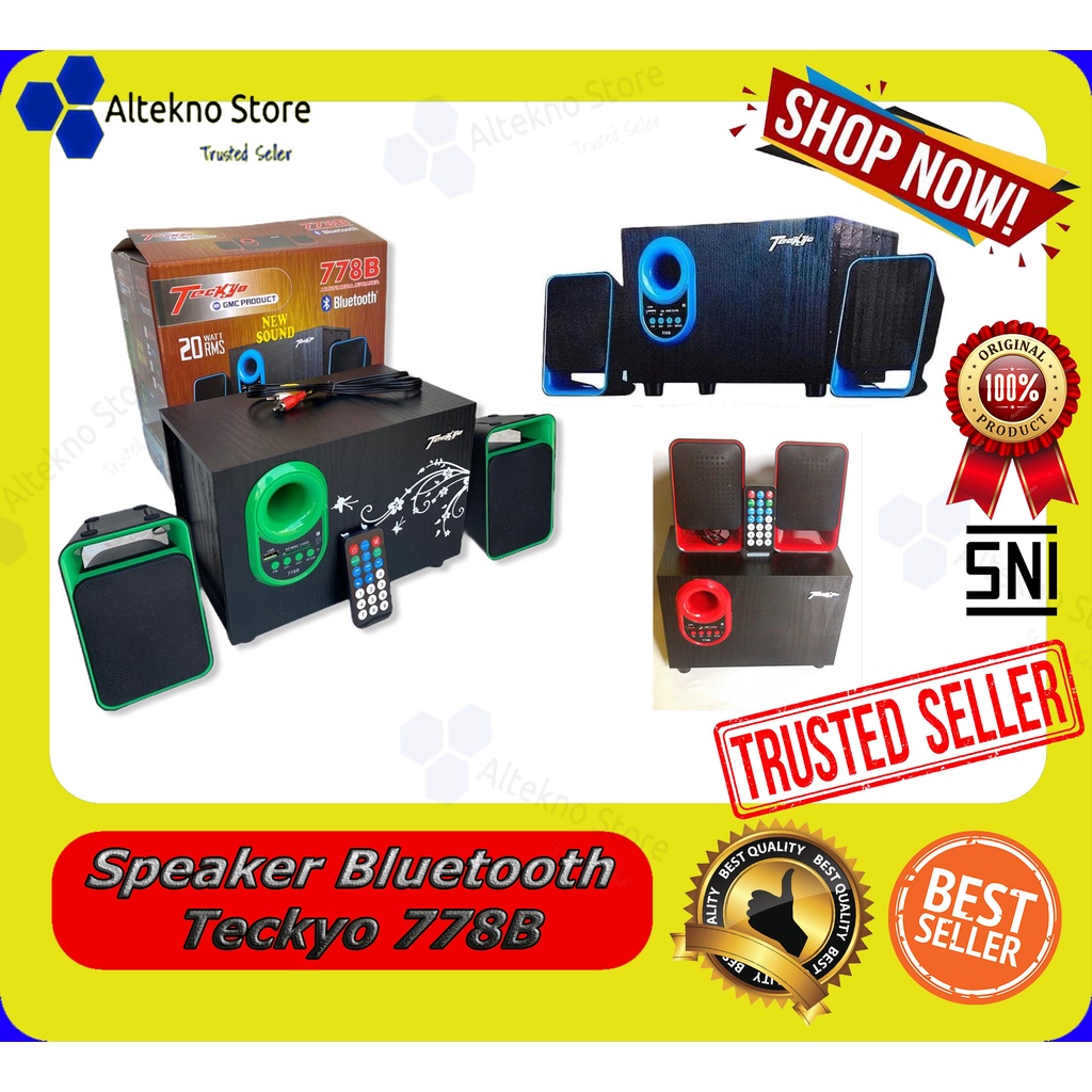 Jual Speaker Aktif Bluetooth Teckyo B Multimedia Bluetooth Original