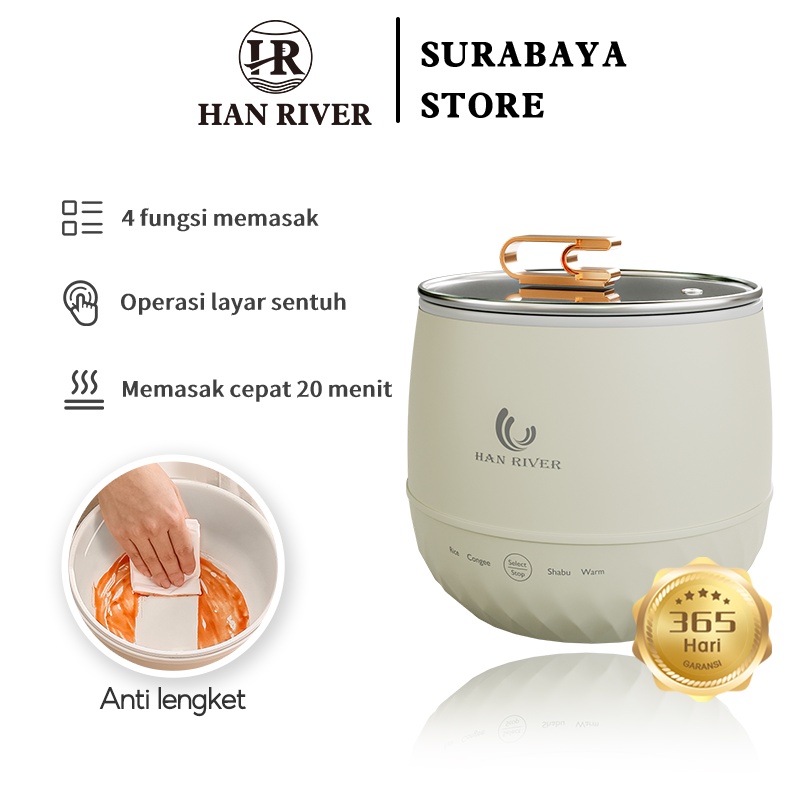 Jual HAN RIVER Magic 1L Rice Cooker Mini Panci Listrik