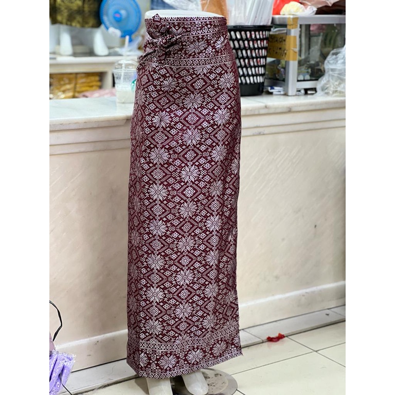 Jual Rok Kain Songket Lilit Semi Palembnag Songket Semi Palembang