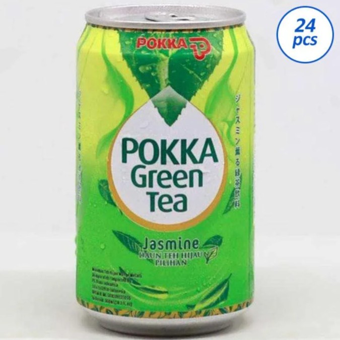 Jual Pokka Greentea Kaleng Teh Hijau Kaleng Dus Ml Pcs