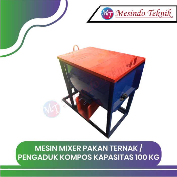 Jual Mesin Mixer Pakan Ternak Pengaduk Kompos Kapasitas Kg Shopee