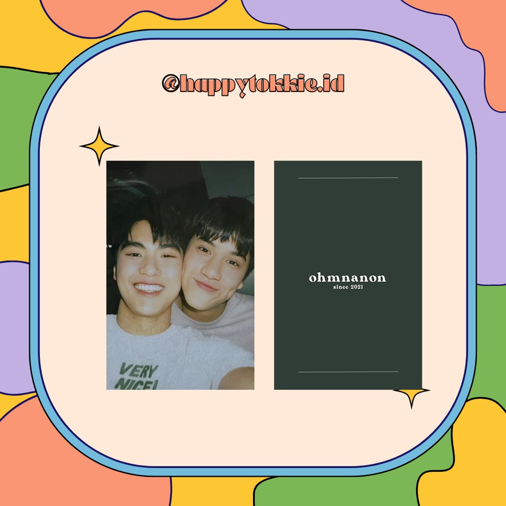 Jual PHOTOCARD OHMNANON AKTOR THAI Shopee Indonesia