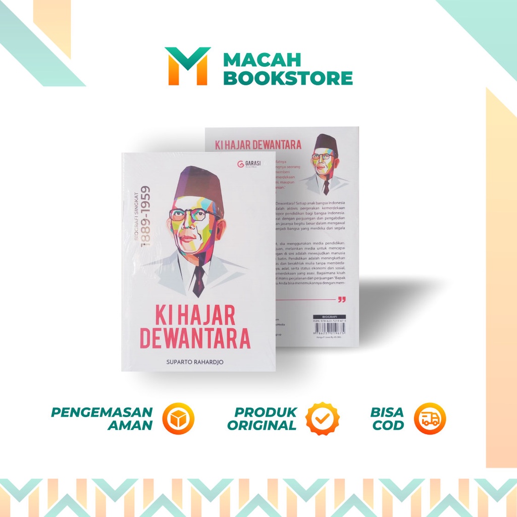 Jual Biografi Ki Hajar Dewantara Biografi Singkat