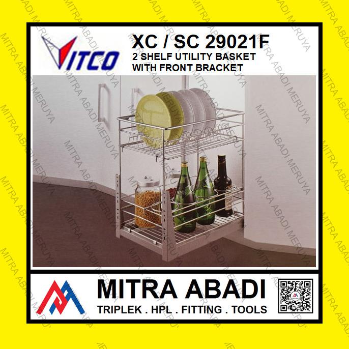 Jual Vitco Sc Xc F Sm Rak Piring Botol Dalam Dapur Tarik Kitchen