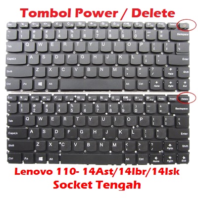 Jual KEYBOARD LENOVO IDEAPAD 110 14IBR 110 14ISK 110 14AST V310 YOGA