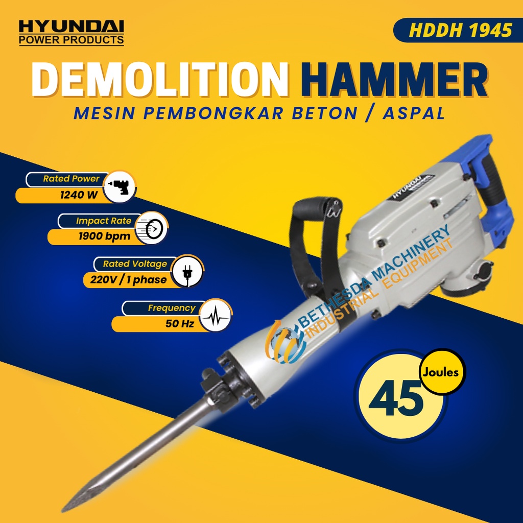 Jual Mesin Bobok Beton Bor Aspal Demolition Hammer Bor Penghancur HDDH