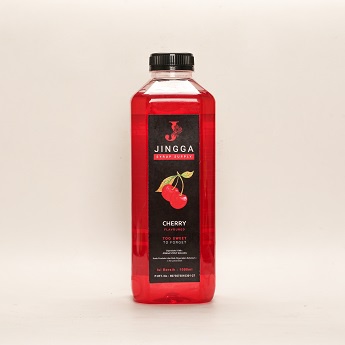 Jual JINGGA Cherry Syrup 1000 Ml Sirup Ceri Untuk Coffee Mocktail