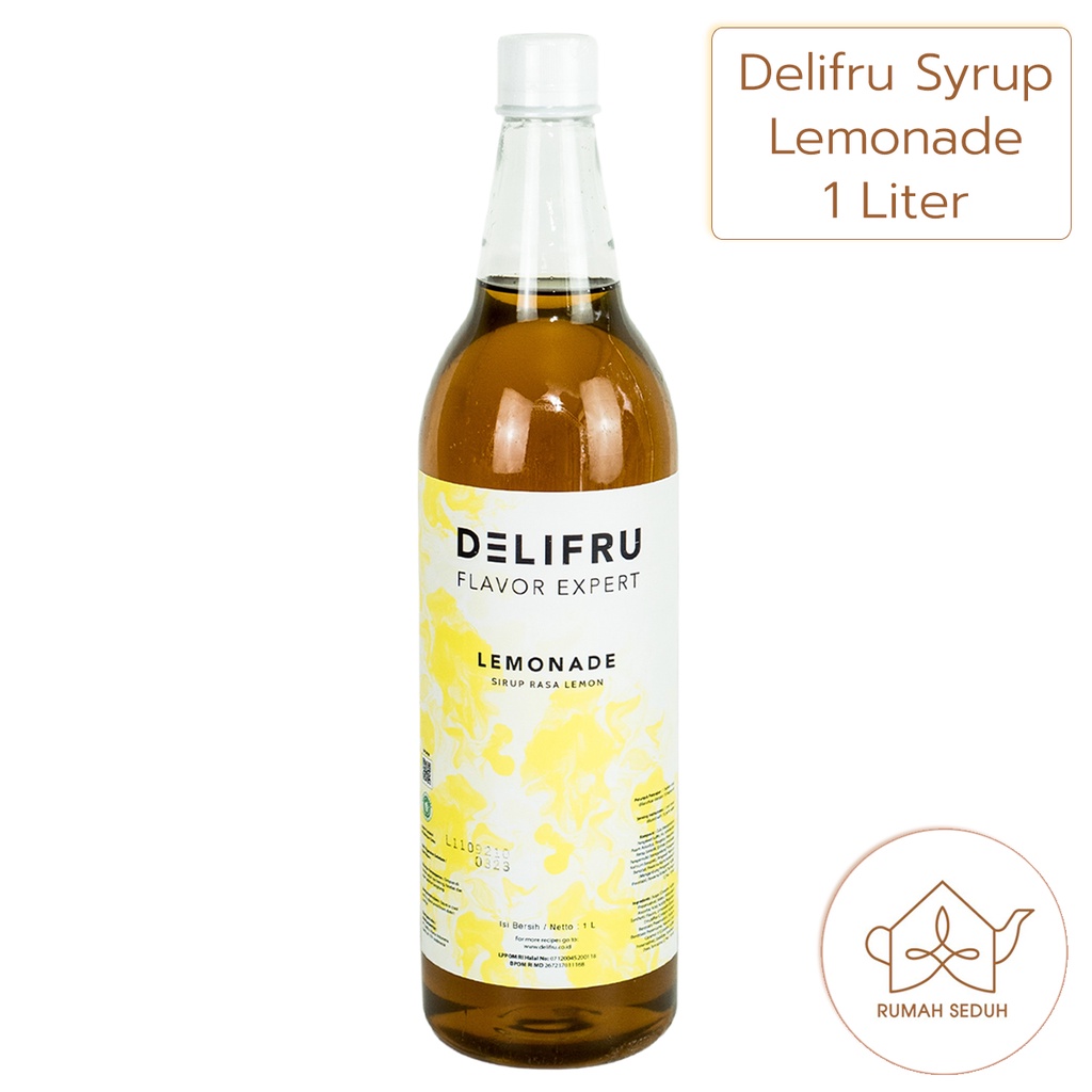 Jual Sirup Delifru 1000mL Semua Rasa Delifru Syrup Hazelnut Lychee