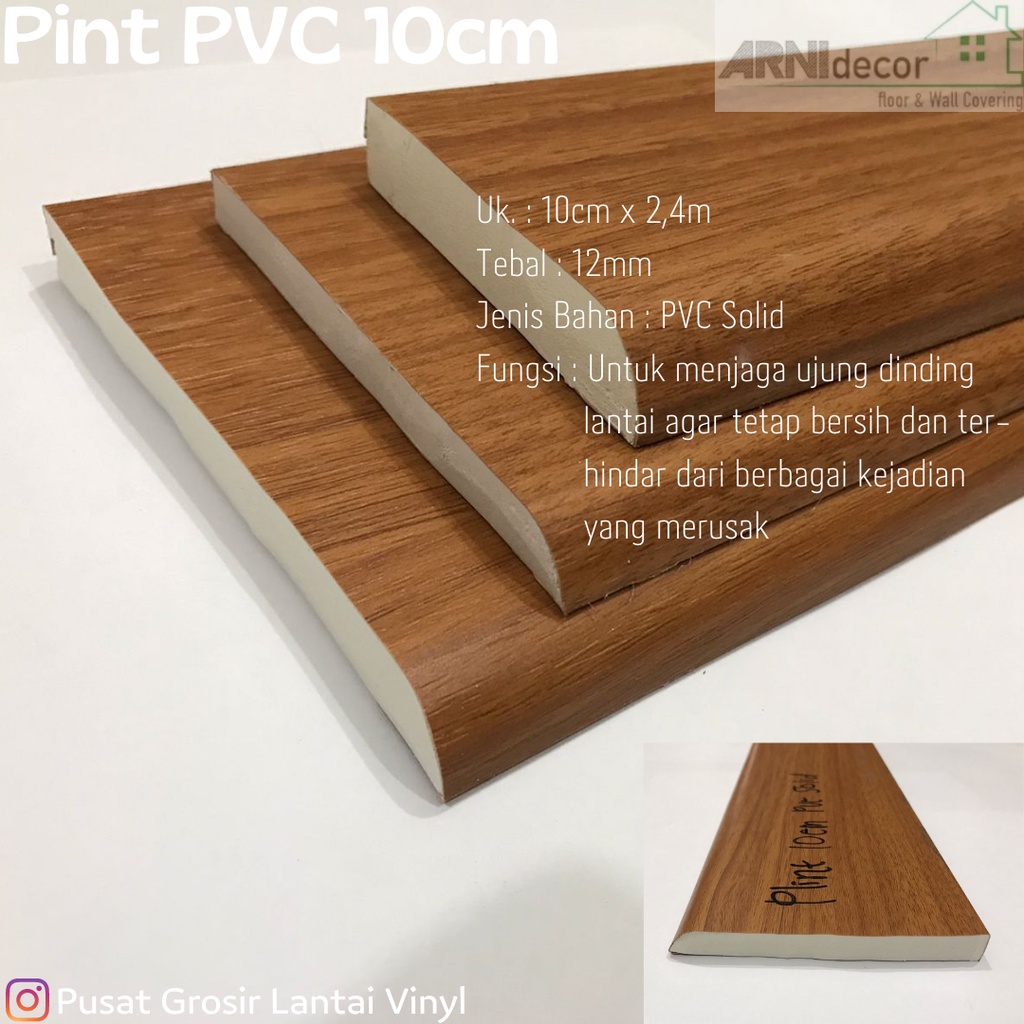 Jual Plin Lantai Pvc Lis Tembok Lis Dinding Lis Vinyl Pvc Lis