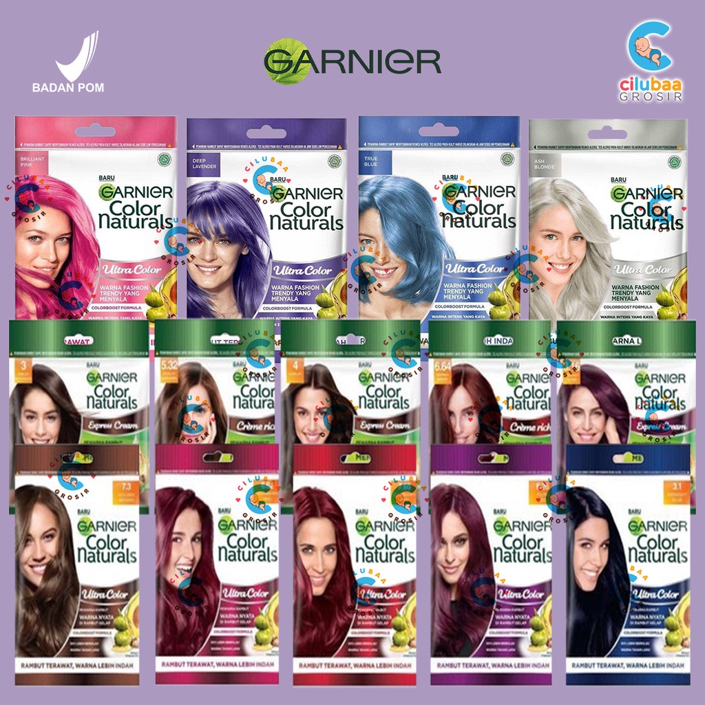 Jual Garnier Color Naturals Sachet Garnier Pewarna Rambut Natural Sachet Shopee Indonesia