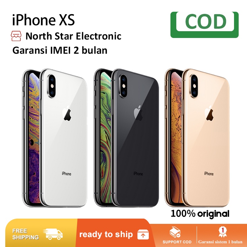 Jual IPhone XS 64GB Second IPhone XS Bekas Fullset Original Shopee