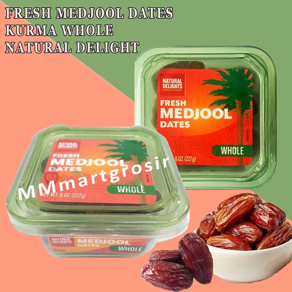 Jual Fresh Medjool Dates Kurma Whole Natural Delight Kurma G