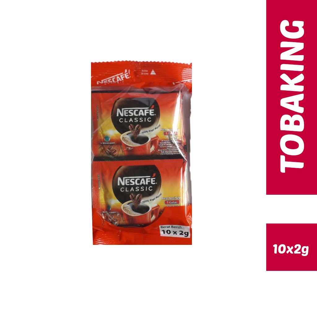 Jual Nescafe Classic Kopi Gr X Sachet Dalgona Coffee Shopee