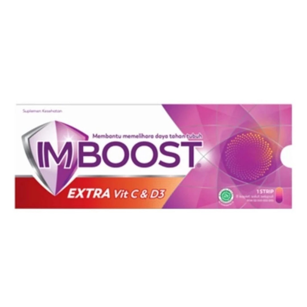 Jual Imboost Force Varian Plus Vitamin C Dan D Strip Isi Tablet