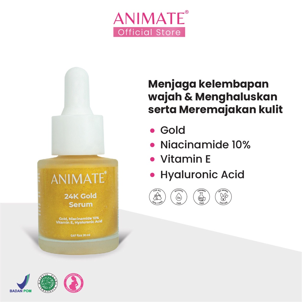 Jual Animate Serum 20ml Dark Spot Rich Nutrition Whitening Acne