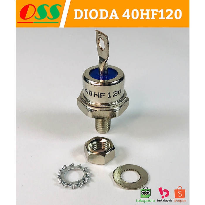 Jual Dioda Diode Stud Baut Hfr Hf A V Panah Bawah Hf