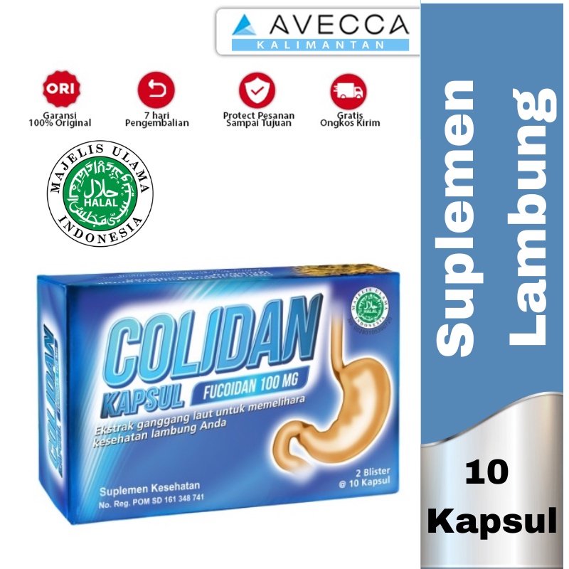 Jual Ak Colidan Fucoidan Mg Blister Kapsul Memelihara