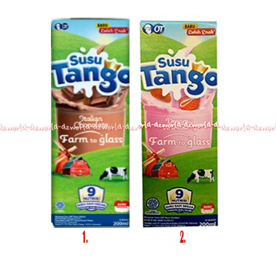 Jual Susu Tango Ml Cokelat Susu Uht Stroberi Italian Chocolate