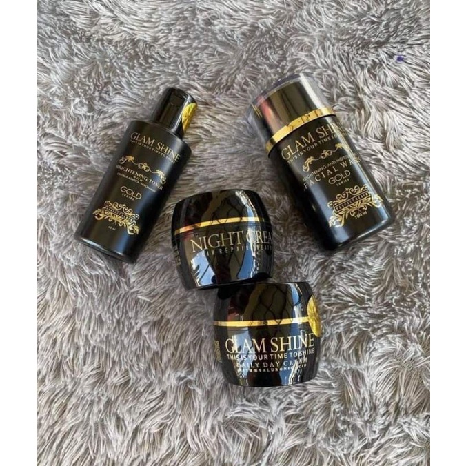 Jual Glamshine Paket Basic Gold Series Original Shopee Indonesia