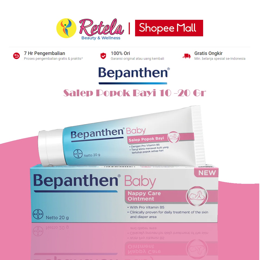 Jual Bepanthen Baby Nappy Care Ointment Salem Popok G Salep