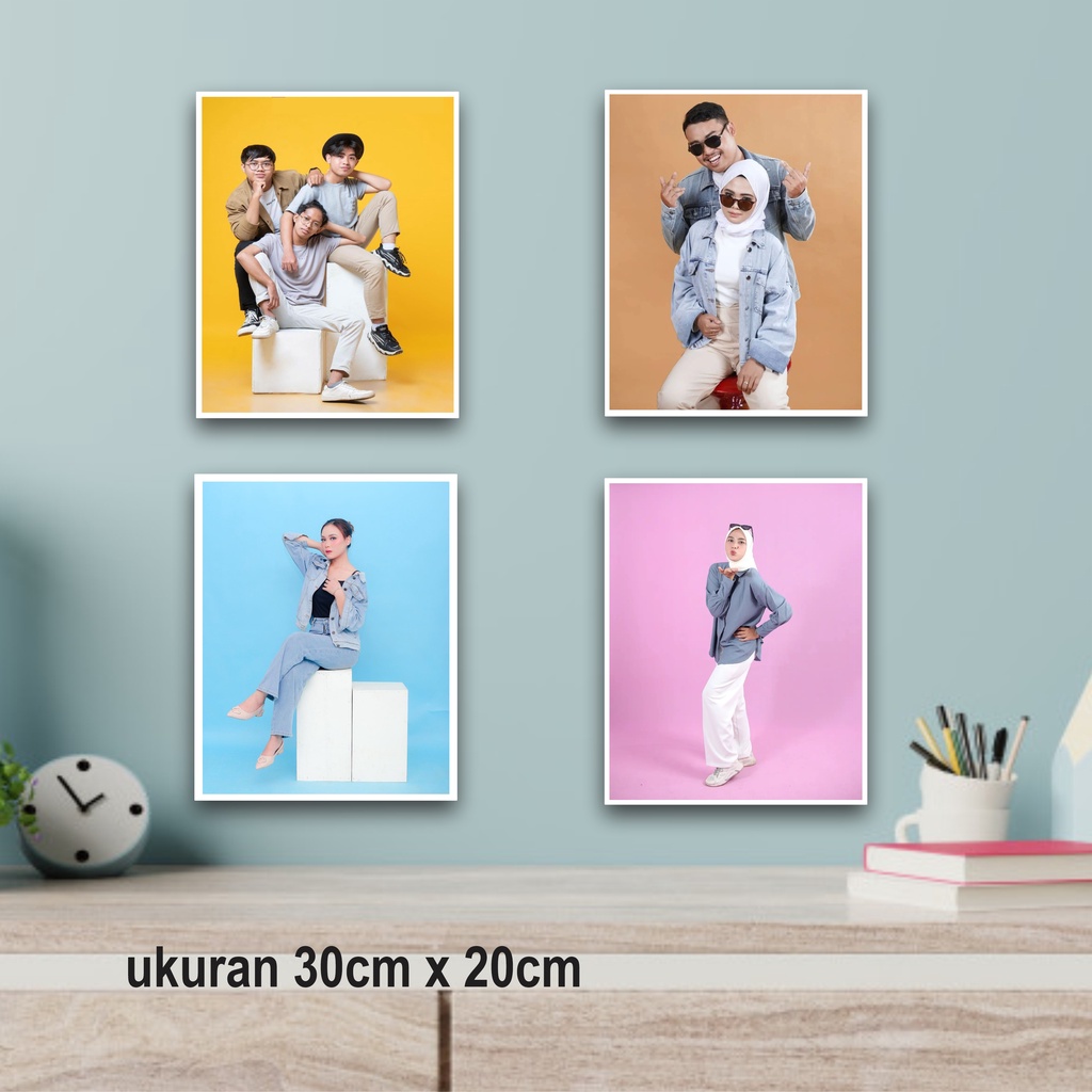 Jual Cetak Foto Custom Bingkai Frame Pigura Dekorasi Hiasan Dinding