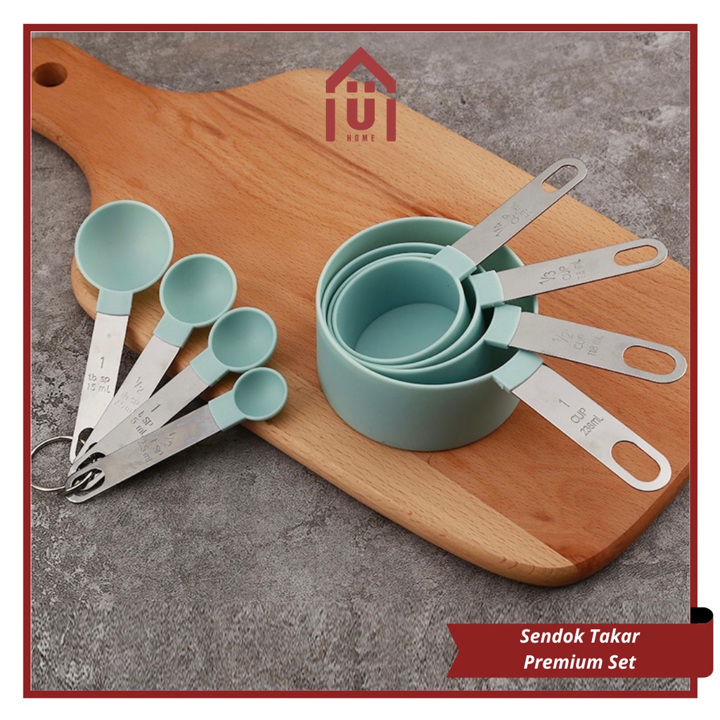 Jual Uniso Sendok Takar Takaran Set Measuring Spoon Alat Baking