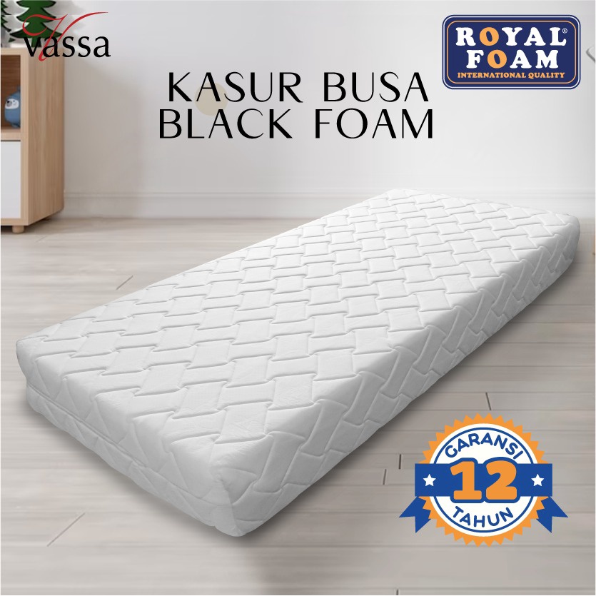 Jual KASUR BUSA UKURAN 90X200X20 CM ROYAL FOAM BLACK FOAM