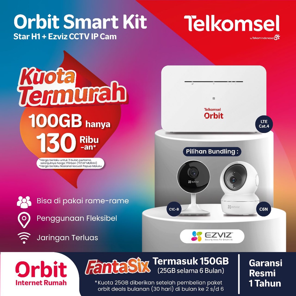 Jual Telkomsel Orbit Star H Modem Wifi G High Speed Bonus Data