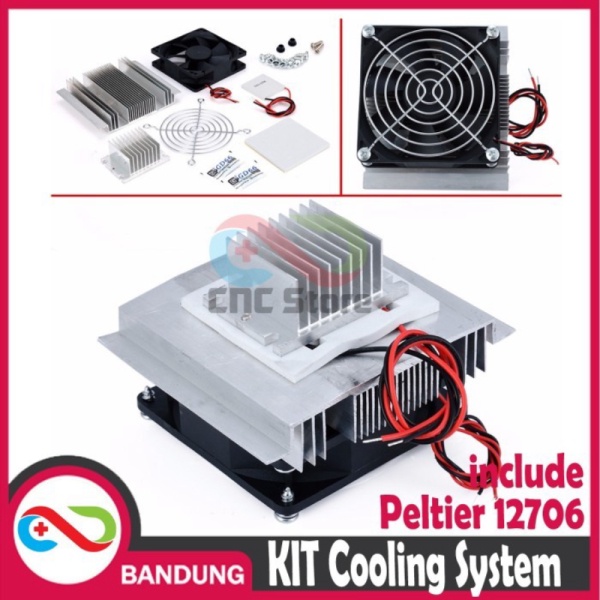 Jual Promo PELTIER COOLING SYSTEM KIT PELTIER TEC 12706 LENGKAP V2