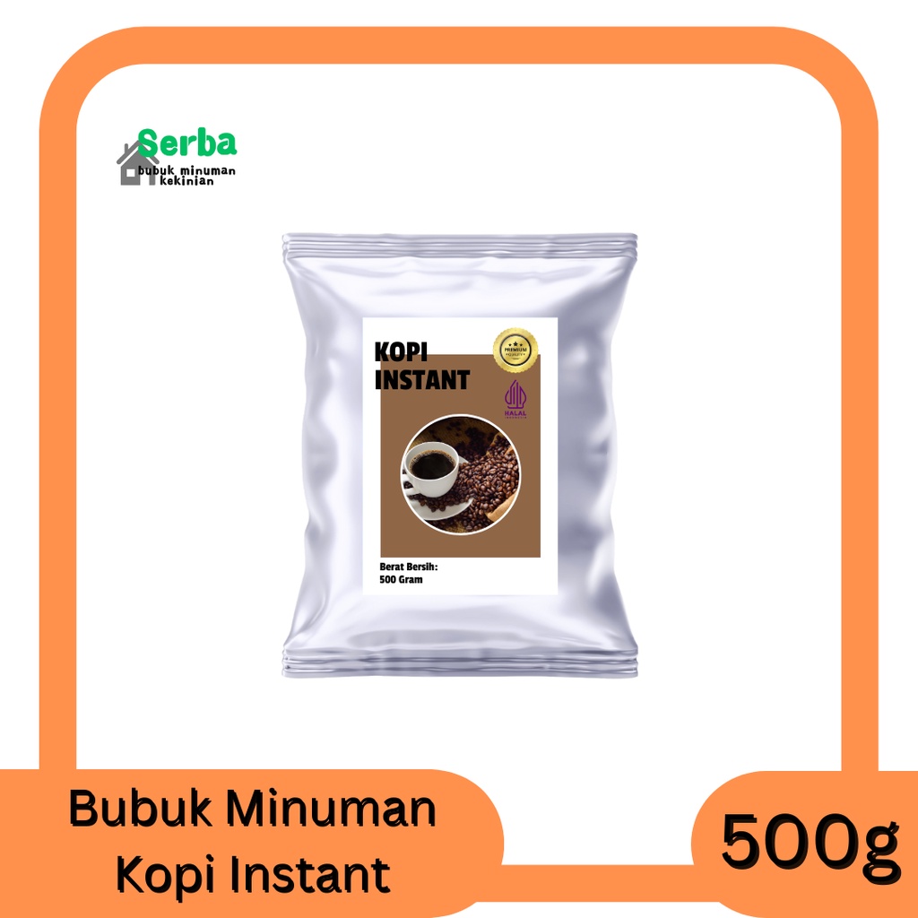 Jual Bubuk Minuman Coffee Instant 500g Bubuk Kopi Minuman Kopi Mix