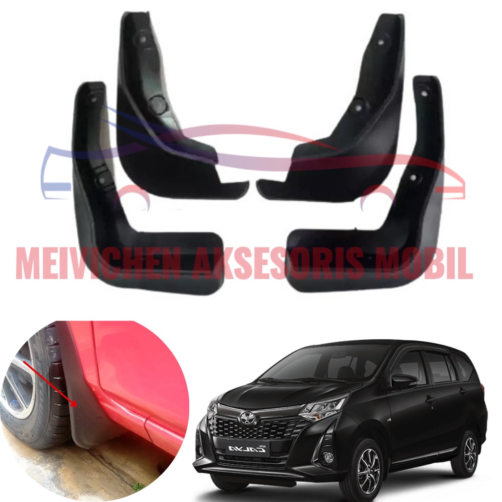 Jual Mud Guard Mudguard Karpet Lumpur Toyota Calya Daihatsu Sigra