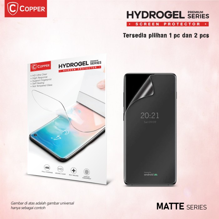 Jual COPPER Matte Xiaomi Mi 10T Pro Anti Gores Hydrogel Shopee Indonesia