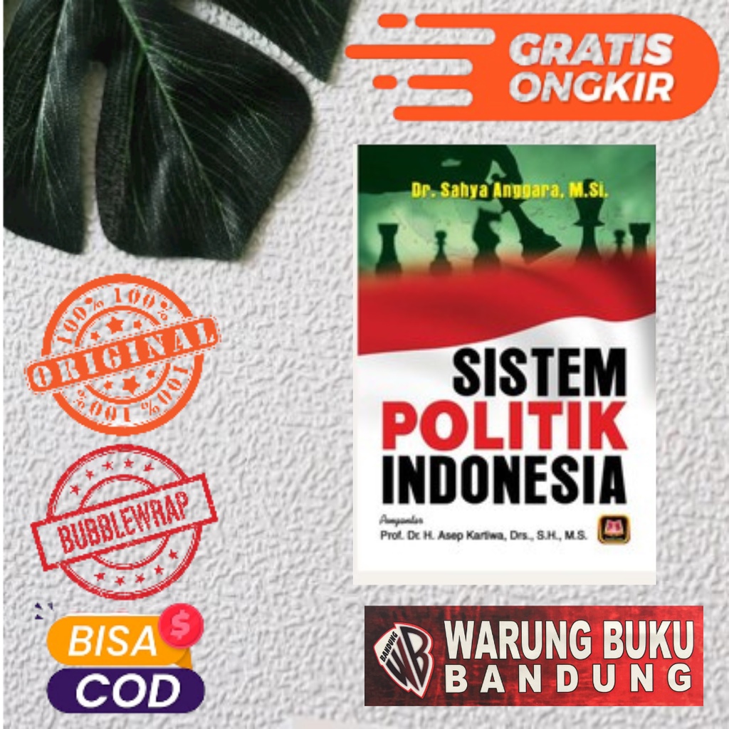 Jual Buku Sistem Politik Indonesia Sahya Anggara Shopee Indonesia