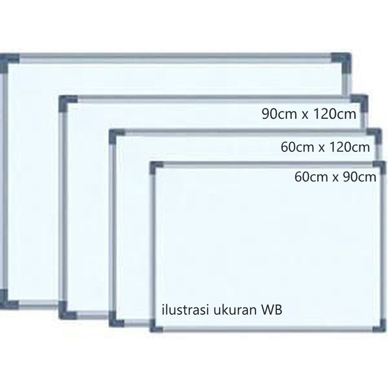 Jual Papan Tulis Whiteboard Sakura X White Board Magnet Gantung