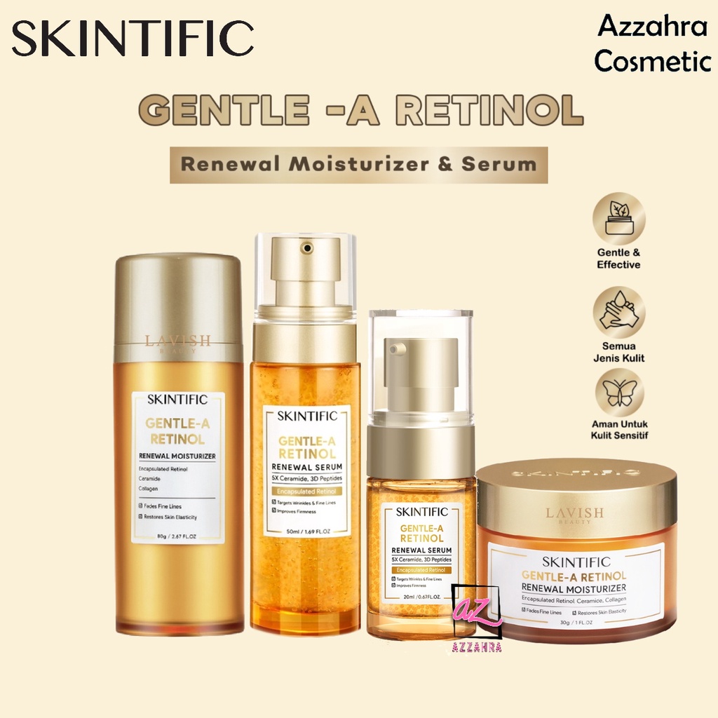 Jual Skintific Gentle A Retinol Series Anti Aging Retinol Set Gentle