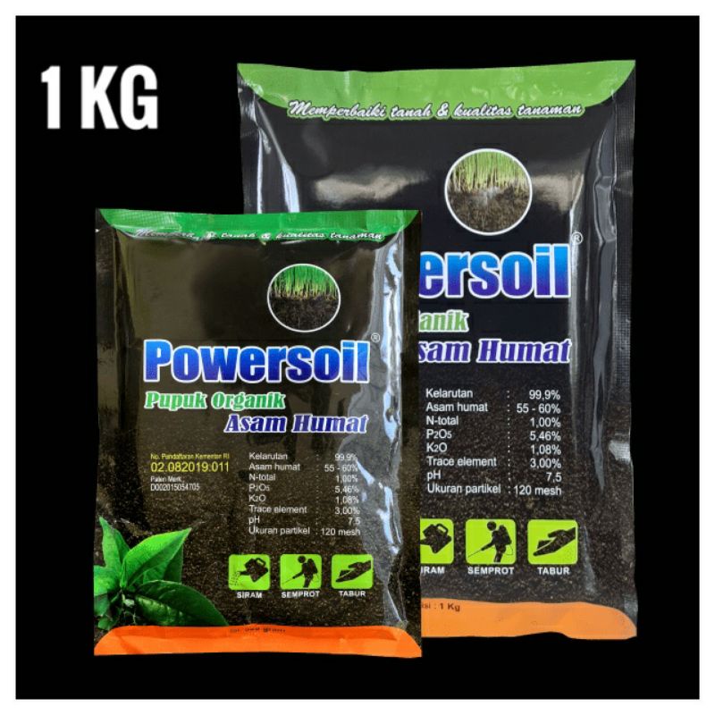 Jual Pupuk Pembenah Tanah Power Soil Asam Humat Humic Acid Kg