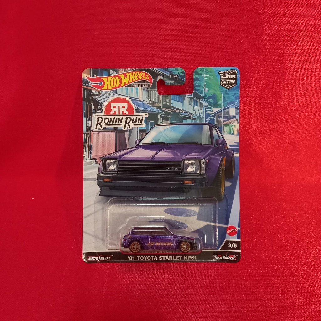 Jual Hot Wheels Premium Toyota Starlet Kp Ronin Run Shopee Indonesia