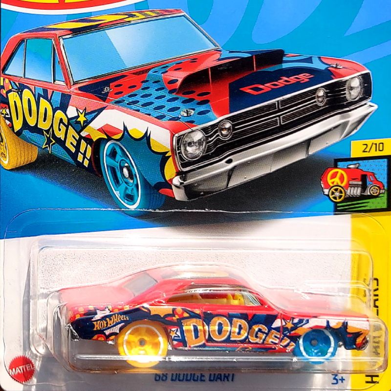 Jual HOTWHEELS 68 DODGE DART2022 MERAH MOPAR PERFORMA MUSCLE CHEVELLE