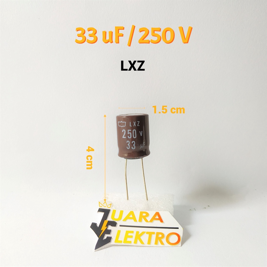 Jual Kapasitor Elco Uf V Capasitor Elko Uf Volt Lxz