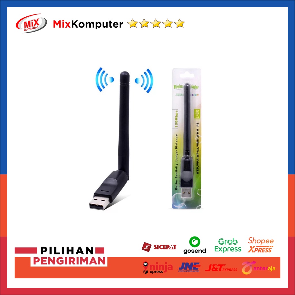 Jual Usb Dongle Chipset Mt Wireless Antena For Set Top Box Shopee