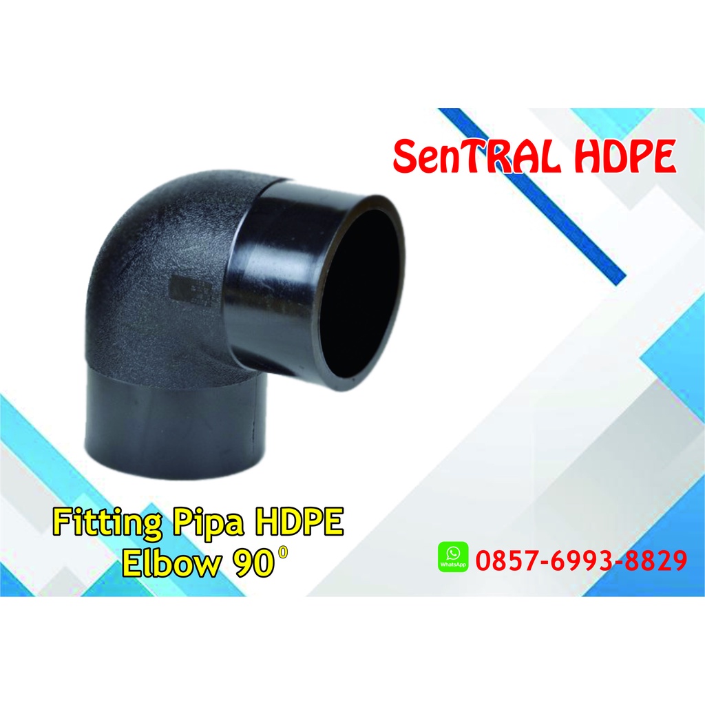 Jual Fitting Pipa Hdpe Elbow Inch Mm Shopee Indonesia