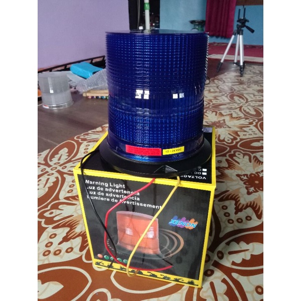 Jual Lampu Rotari Kaca Biru Shopee Indonesia