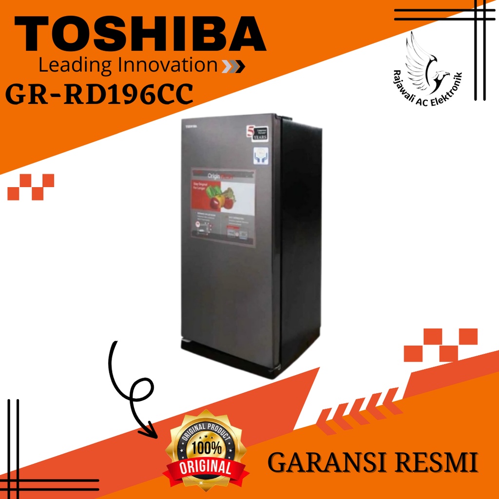 Jual Kulkas Toshiba Pintu Kap Liter Gr Rd Cc Dmf Silver